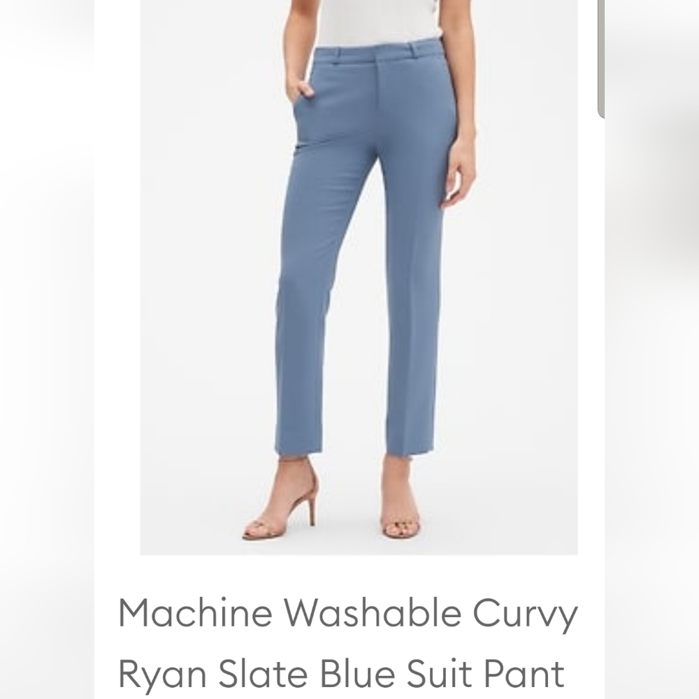 NWT Banana Republic Ryan Curvy Fit Pants